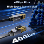 ASOMETECH CAT8 High-Speed Ethernet Cable