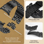 Stainless Steel Metal Bracelet Strap for Samsung Galaxy Watch Ultra and Samsung Galaxy Watch Ultra (2025)