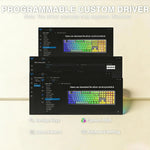 AULA F108 Hot-Swappable Wireless Mechanical Keyboard