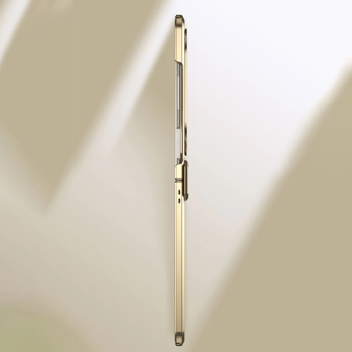 Shockproof Electroplating Transparent Case for Samsung Galaxy Z Flip 5