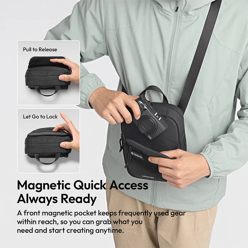 Ulanzi CB05 Magnetic Quick-Access Crossbody Bag
