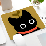 Black Cat Themed Mousepad