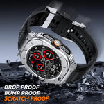 Samsung Galaxy Watch Ultra (2025) Protective Metal Case with Rubber Band