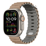Soft-Touch Ocean Silicone Sport Band for Apple Watch