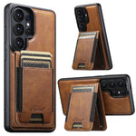 Premium Detachable Magnetic Leather Wallet Case for Samsung Galaxy S26 Ultra