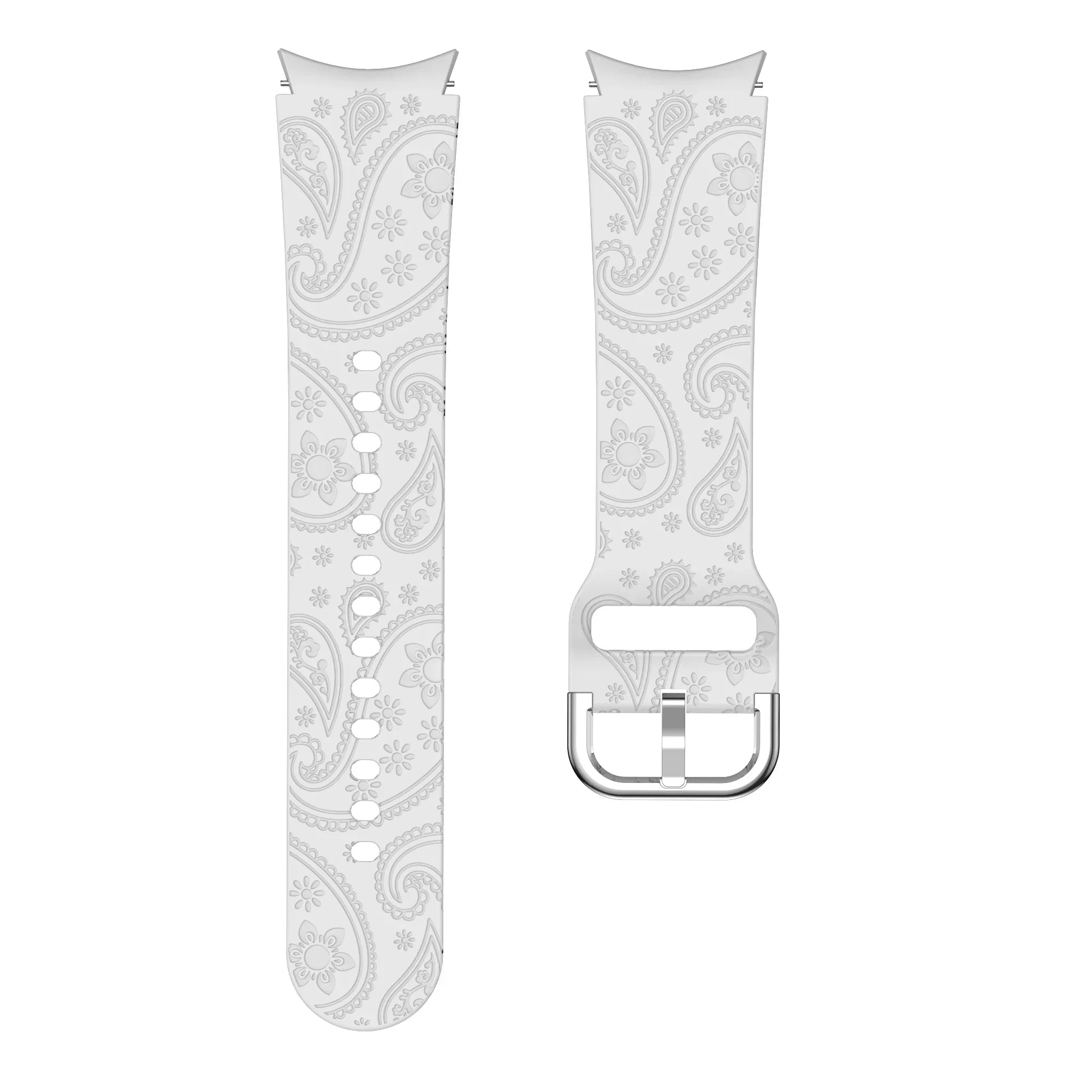Premium Silicone Engraved Strap for Samsung Galaxy Watch 7