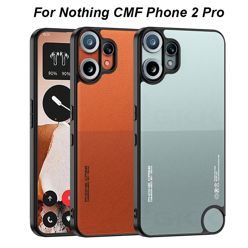 Soft Shockproof Leather Case for Nothing CMF Phone 2 Pro