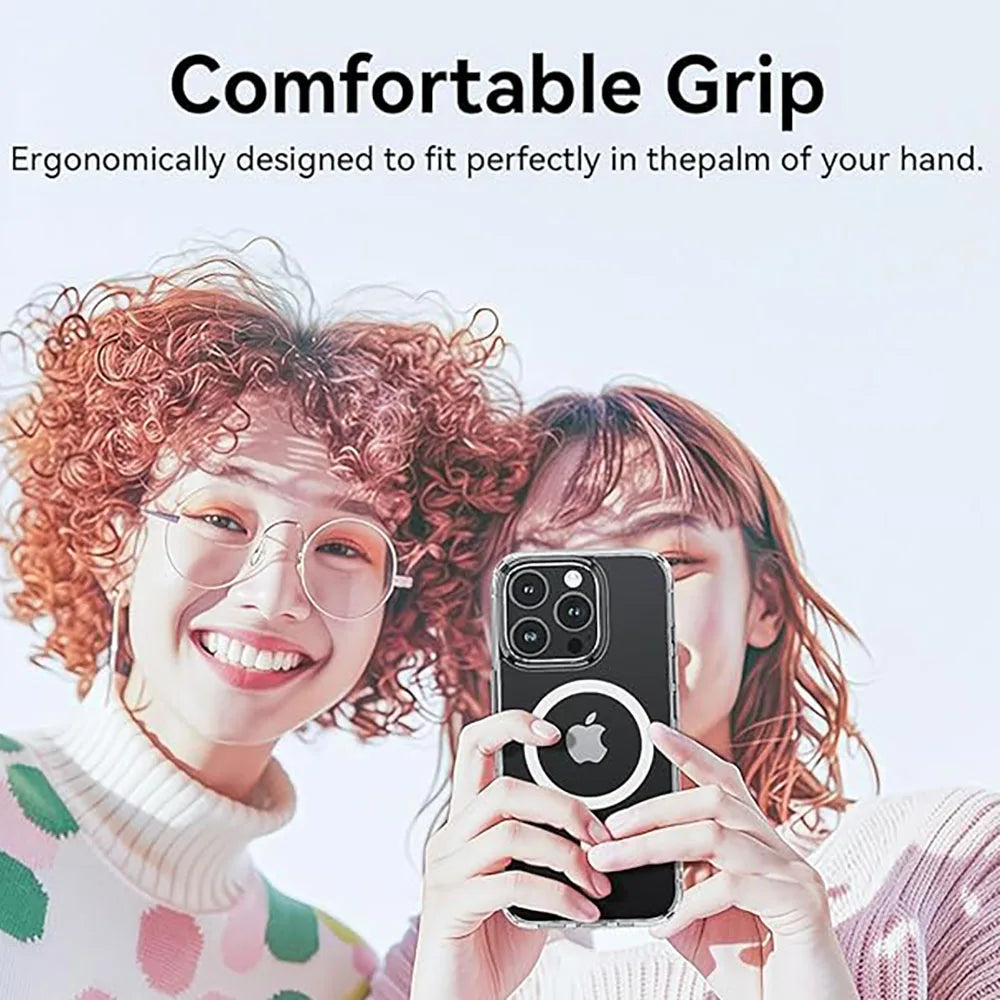 Slim Transparent MagSafe Case for iPhone 16 Series