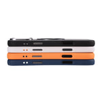 Luxury PU Leather MagSafe Case with Ring Holder for iPhone 17 Series