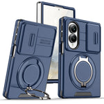 Heavy Duty PC+TPU Case with Rotating Ring Magnetic Car Mount Bracket for Samsung Galaxy Z Fold 8