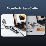 CABLETIME 7-in-1 USB Hub with Power Delivery