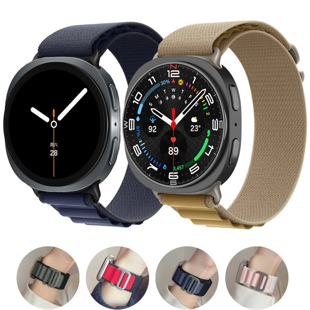 Alpine Loop Nylon Strap for Samsung Galaxy Watch 8 & Galaxy Watch 8 Classic
