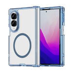 Transparent Anti-Fingerprint Case with Magnetic Ring for Samsung Galaxy Z Fold 8