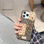 Retro Floral Print Protective Case for iPhone 17 Series