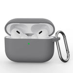 Soft Silicone Protective Case with Hook for AirPods Pro 3