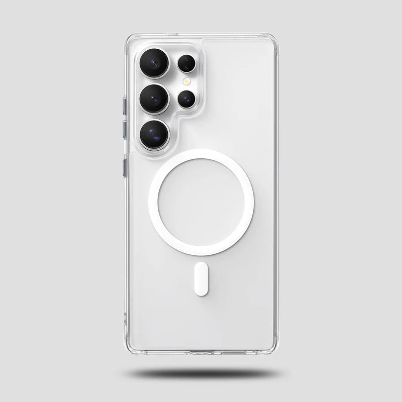Frosted Magnetic Hard PC Case for Samsung Galaxy S25 Series