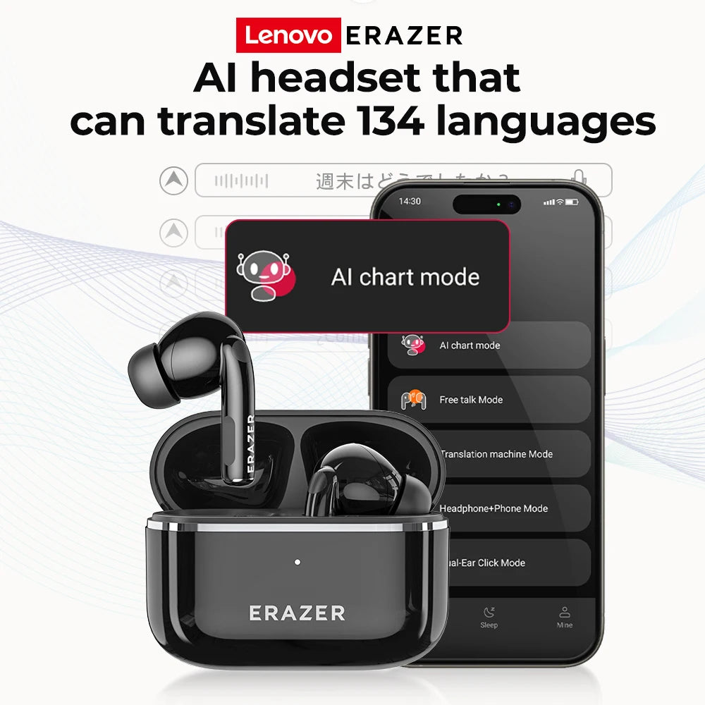 Lenovo Erazer XT89PRO AI Translator Earbuds