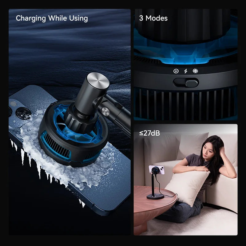 Ulanzi SK-10 Wireless Charging Stand with Cooling Fan