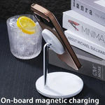 Soft Edge Leather Plating Magnetic Case for Google Pixel 9 Series