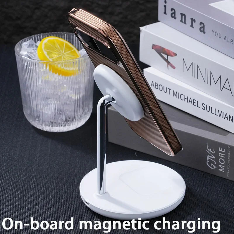 Soft Edge Leather Plating Magnetic Case for Google Pixel 9 Series