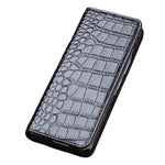 Genuine Leather Flip Cover Case with Magnetic Closure for Samsung Galaxy Z Fold 8 Ultra