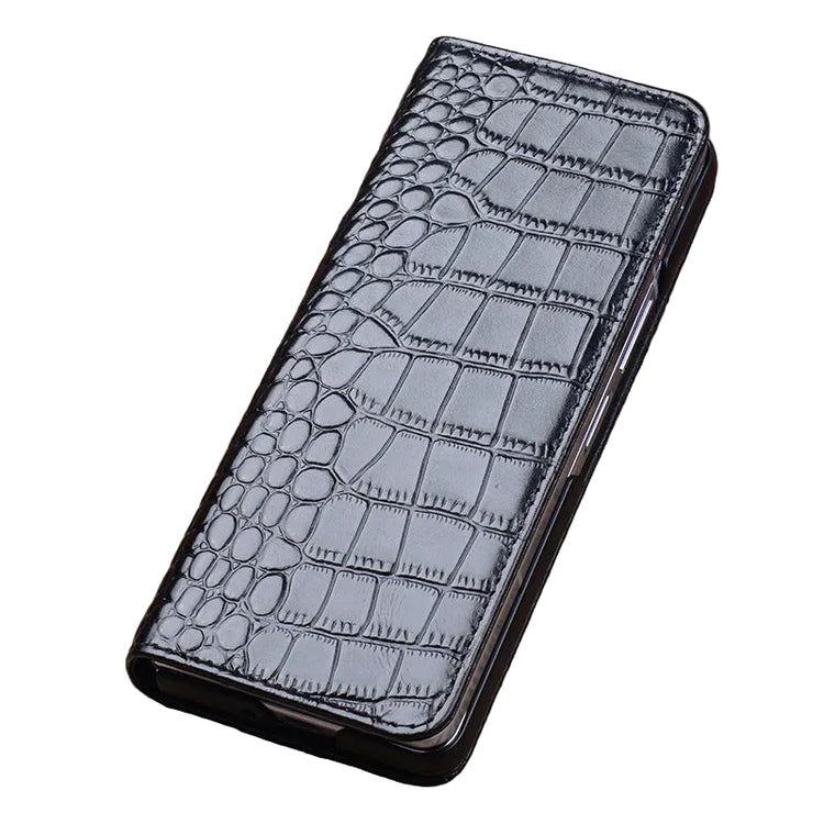 Genuine Leather Flip Cover Case with Magnetic Closure for Samsung Galaxy Z Fold 8 Ultra
