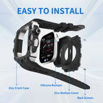 Apple Watch Series 11 (46mm) Modification Kit With Zinc Case and Sport Band