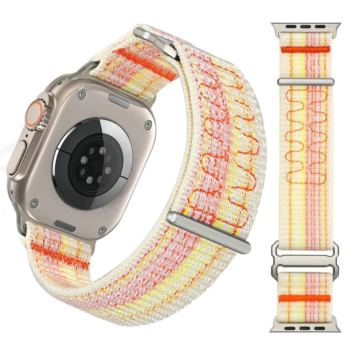 Nylon Trail Loop Strap with Metal Quick-Release Connectors for Apple Watch