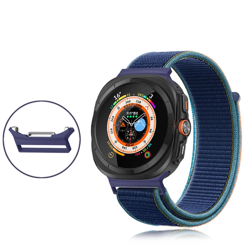 Breathable Nylon Sport Loop Watchband for Samsung Galaxy Watch Ultra and Samsung Galaxy Watch Ultra (2025)