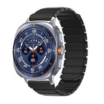 Quilted Padded Magnetic Clasp Watch Band for Samsung Galaxy Watch 9