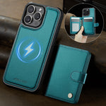 MagSafe Compatible Wallet Case with Card Slots & Stand for iPhone 15 Series