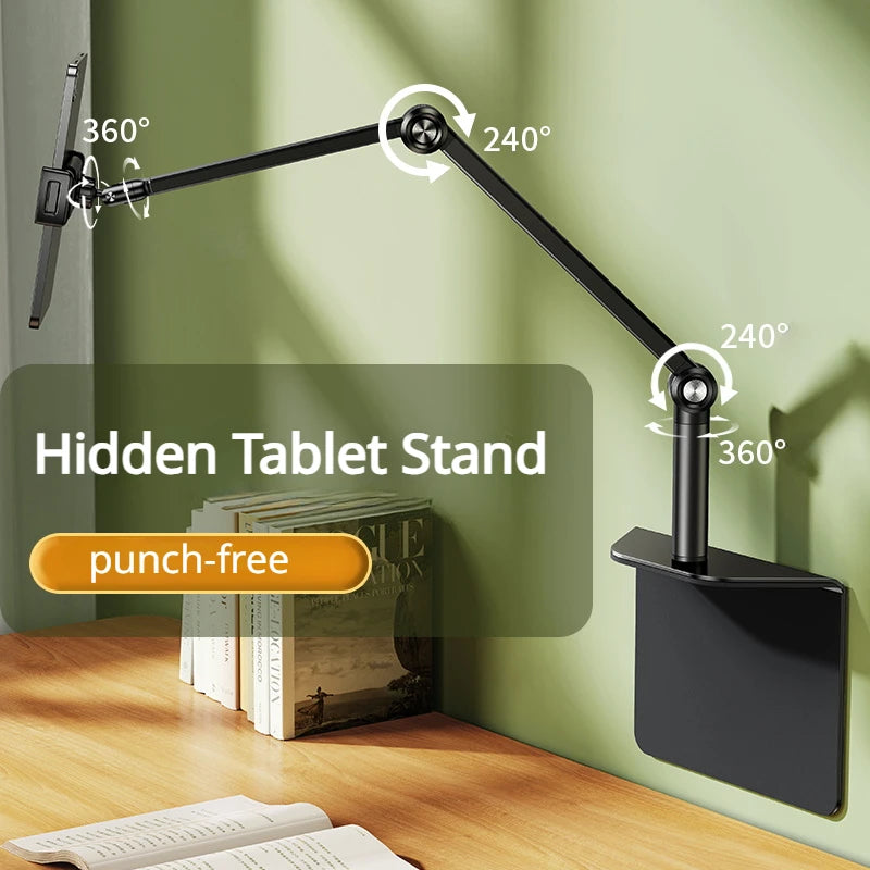 Rotatable Clip-On Phone and Tablet Holder Stand