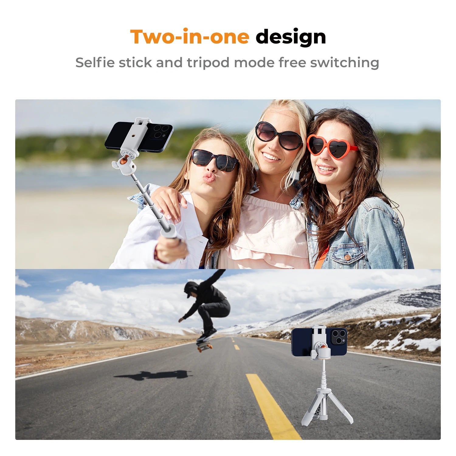 K&F Concept Compact Camera Tripod and Selfie Stick