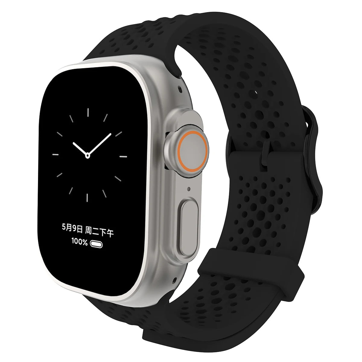 Durable Silicone Strap for Apple Watch