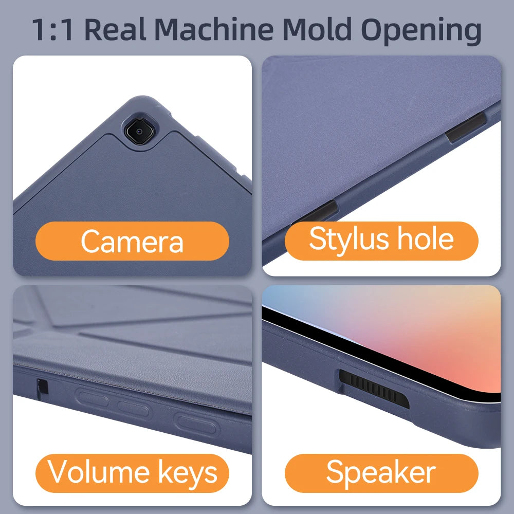 Smart PU Leather Case for Samsung Galaxy Tab S10 Plus