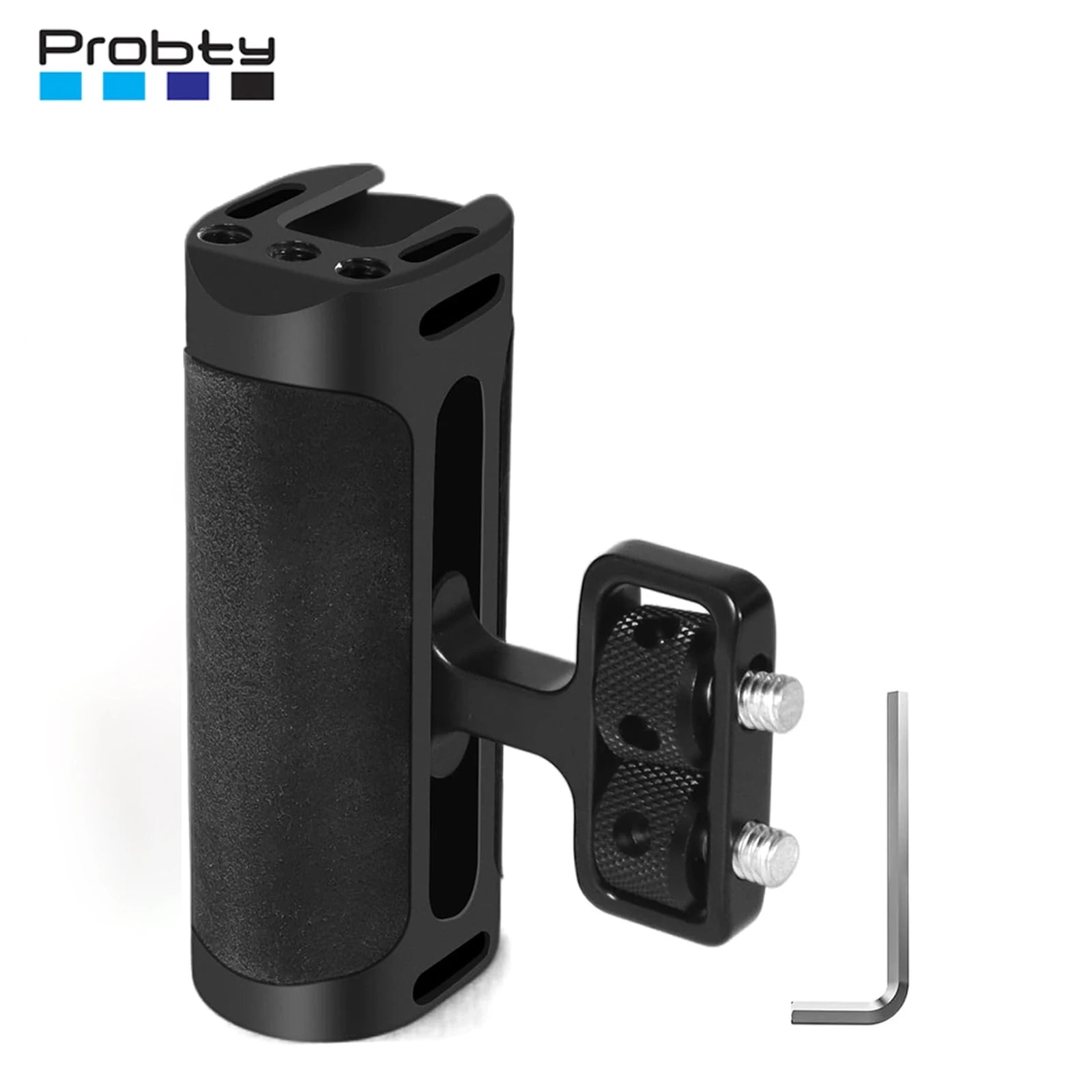 Probty Universal Mini Handgrip for DSLR Camera Cages