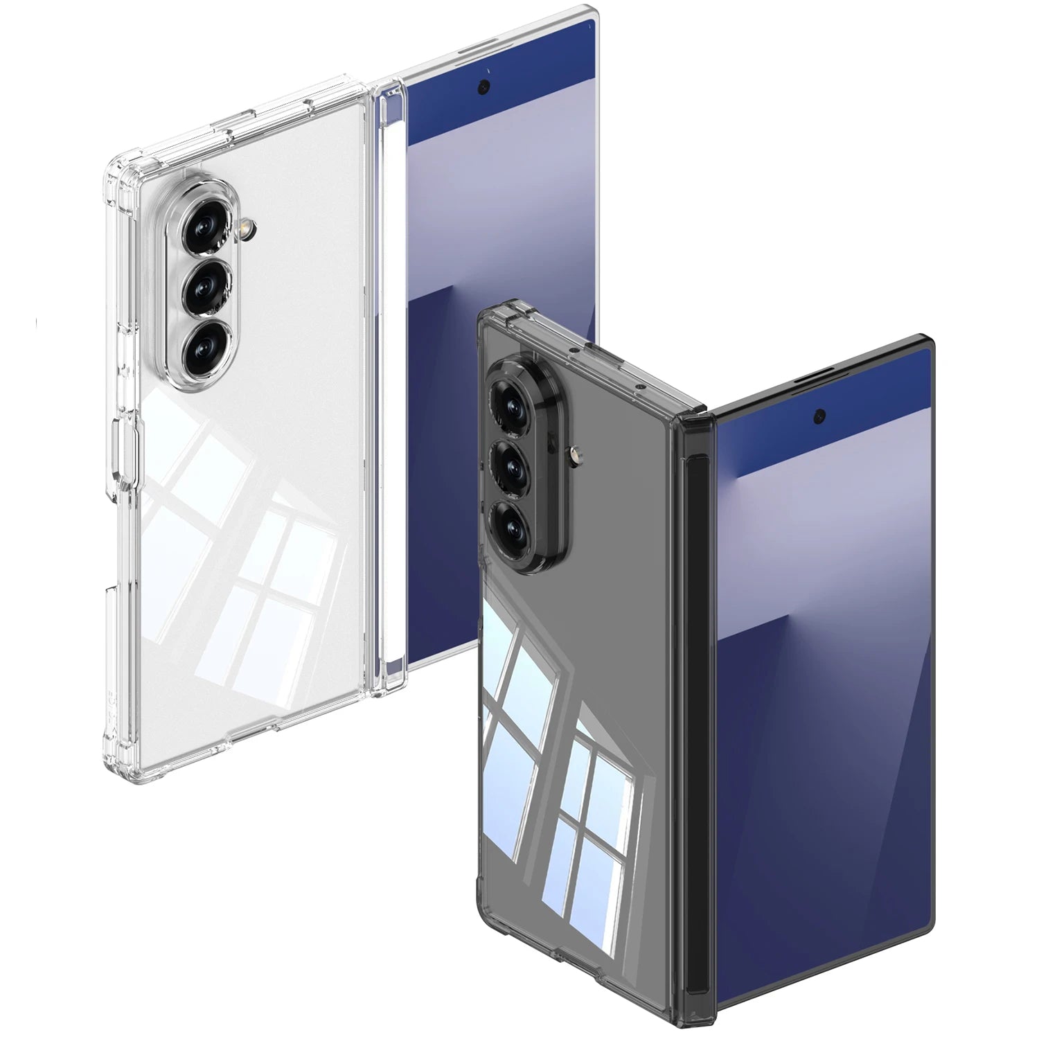 Shockproof Airbag Bumper Case with Soft Edges for Samsung Galaxy Z Fold 7