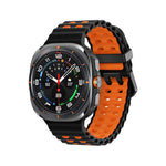 Two-Color Marine Silicone Band for Samsung Galaxy Watch Ultra and Samsung Galaxy Watch Ultra (2025)