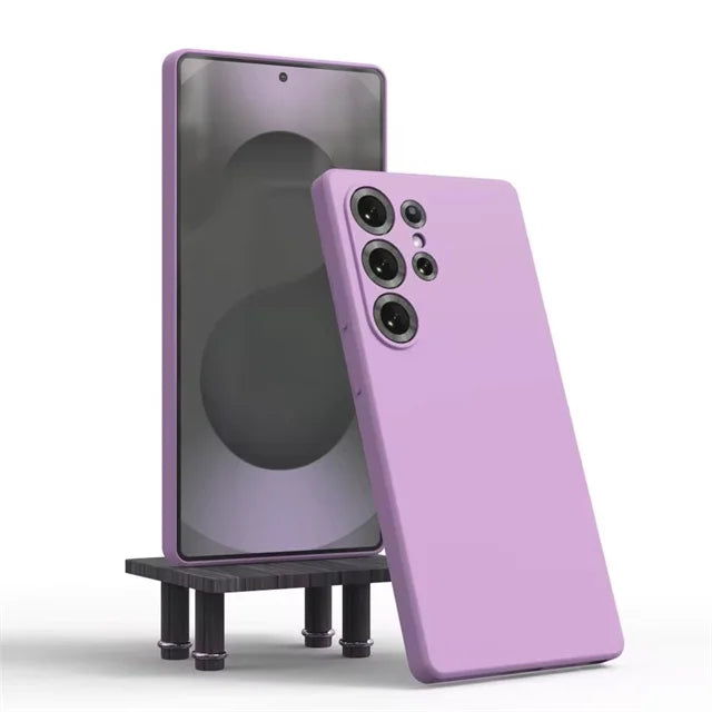 Slim Skin-Friendly Shockproof Silicone Case for Samsung Galaxy S26