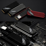 Reduce Temperature M.2 2280 SSD Cooler with Thermal Pad