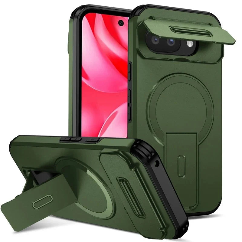 Shockproof Case with Flap-Style Camera Lens Cover for Google Pixel 11 Series