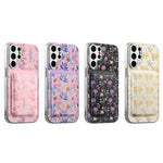 Premium Embossed Leather Case with Removable Card Holder for Samsung Galaxy S26 Series