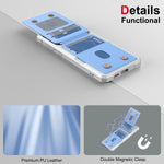 Samsung Galaxy S25 Edge Leather Wallet Case with Card Holder