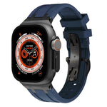 Apple Watch Flexible Rubber Band with Secure Clasp
