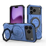 Heavy-Duty Magnetic Armor Case with Ring Kickstand for iPhone 17 Series