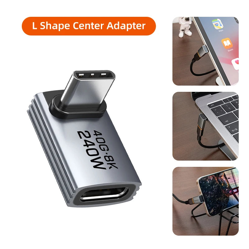 CABLETIME 240W USB-C OTG Adapter