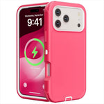 Shockproof Rugged Case with Raised Edge Protection for iPhone 17 Series