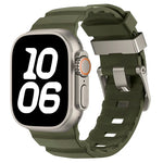 Durable Silicone Sport Strap for Apple Watch