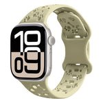 Engraved Silicone Sport Strap for Apple Watch