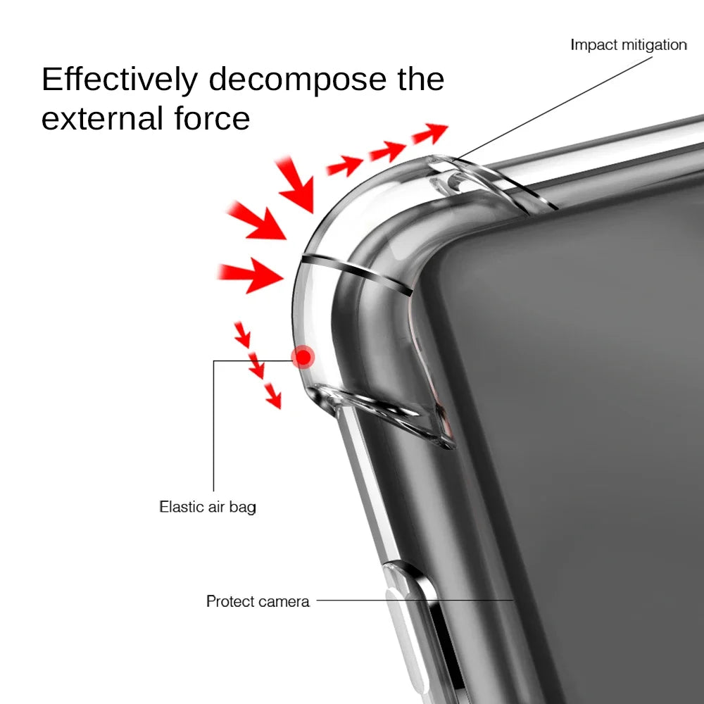 ZTE Nubia Z70 Ultra Protective TPU Case with Reinforced Corners